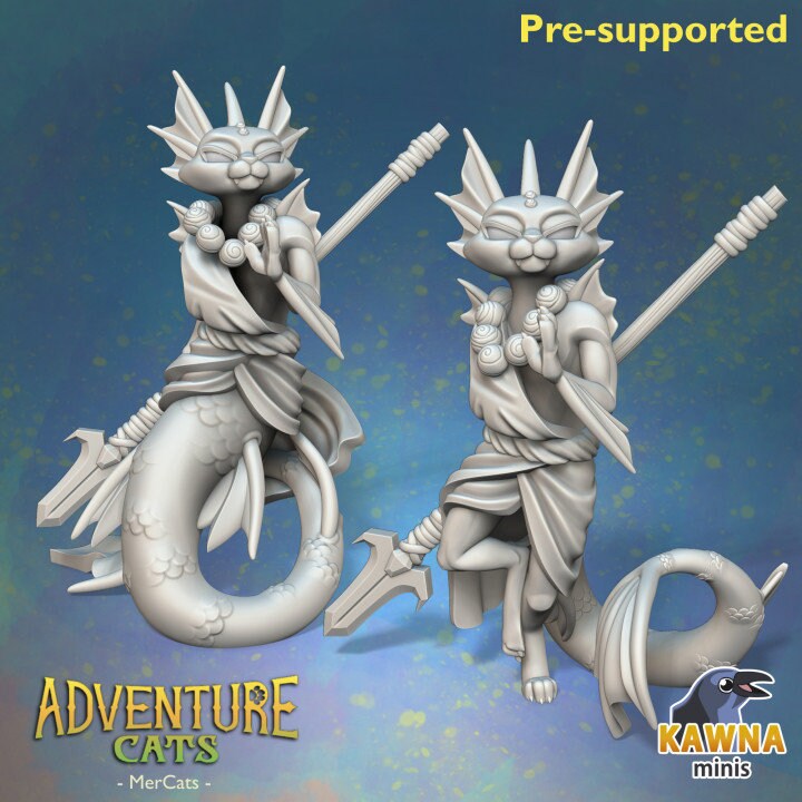 Mercat Monk (4 Variants Available) - Kawna Minis
