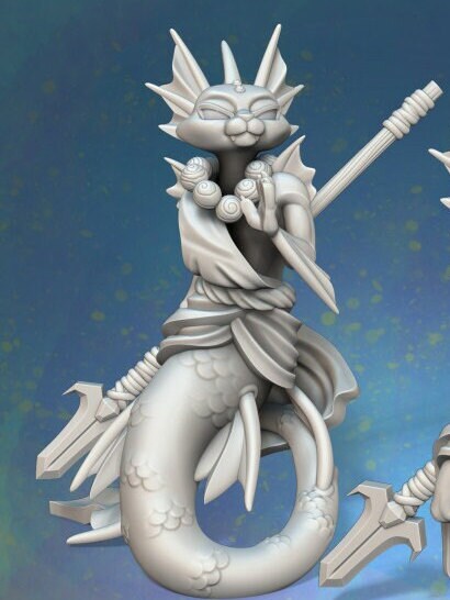 Mercat Monk (4 Variants Available) - Kawna Minis