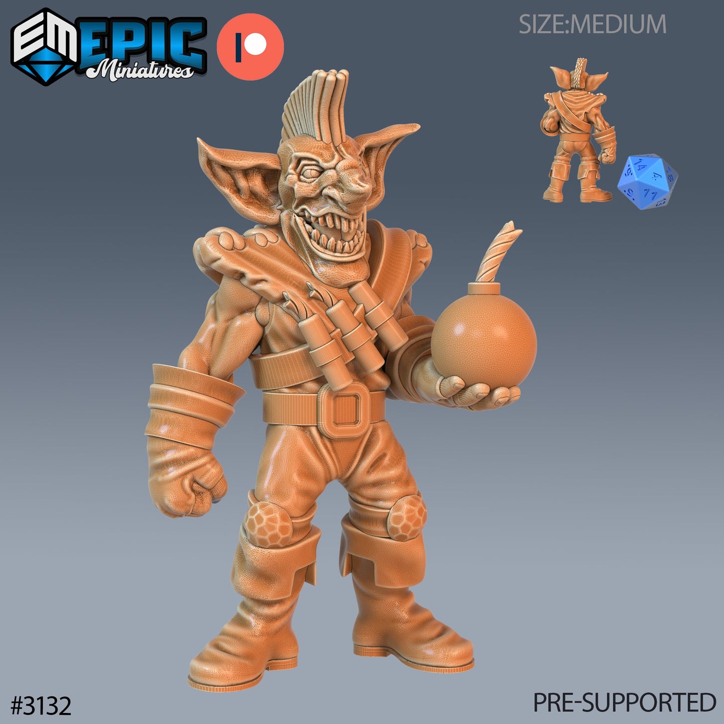 Wicked Goblin Tribe 2 (6 Variants) - Epic Miniatures