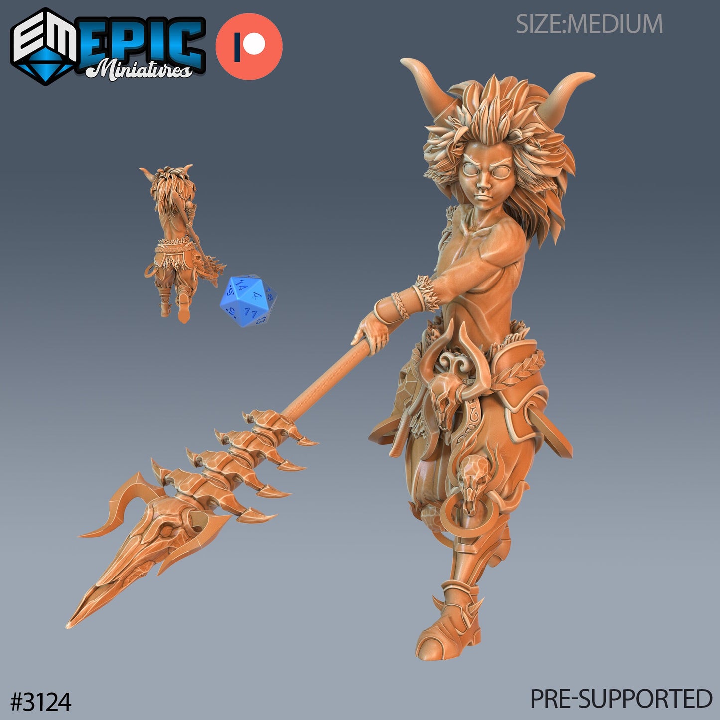 Taurus Boy (3 Variants Available) - Epic Miniatures