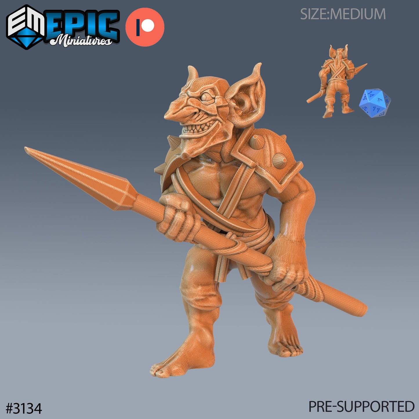 Wicked Goblin Tribe 2 (6 Variants) - Epic Miniatures