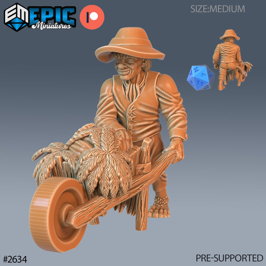 Halfling Villagers (8 Variants Available) - Epic Miniatures