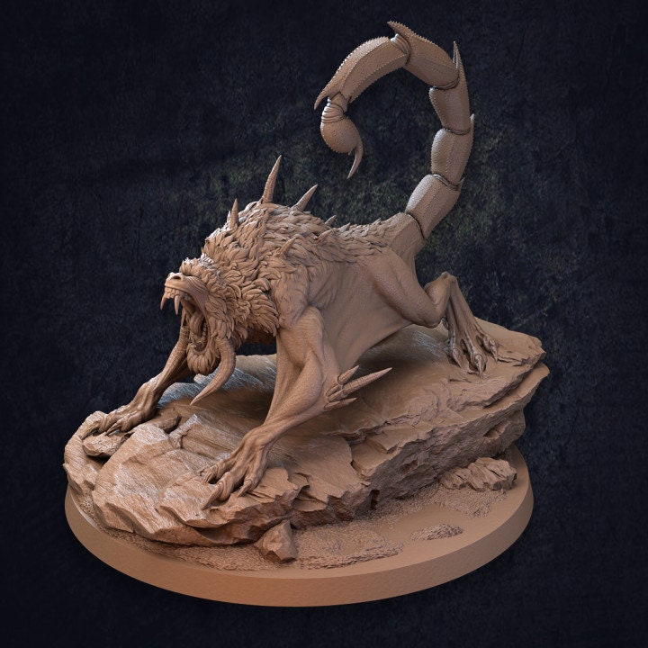 Mandrilcore, Ape Manticore (2 Variants Available) - Dragon Trapper's Lodge