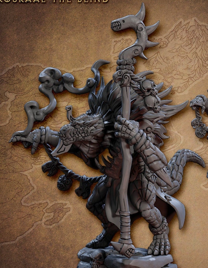 Roskaal the Blind (2 Variants Available) - Artisan Guild