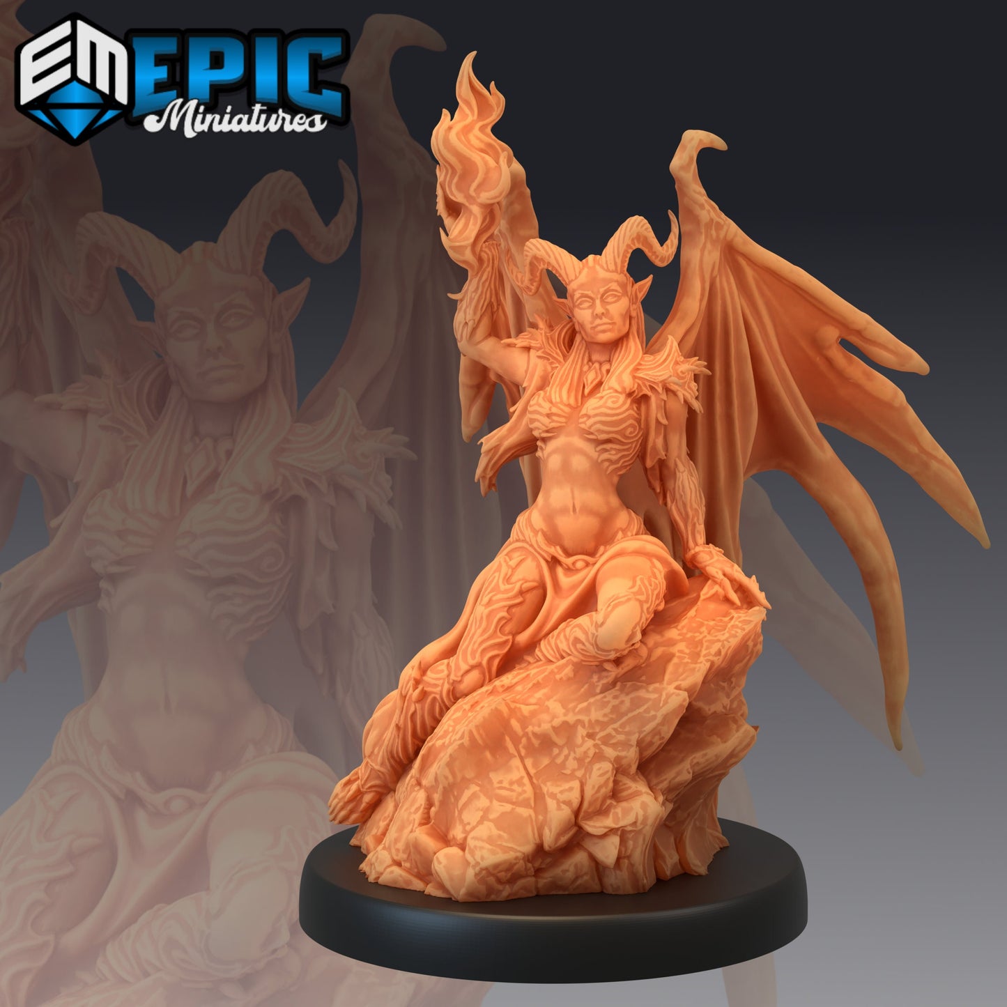 Devil Duchess (3 Variants Available) - Epic Miniatures