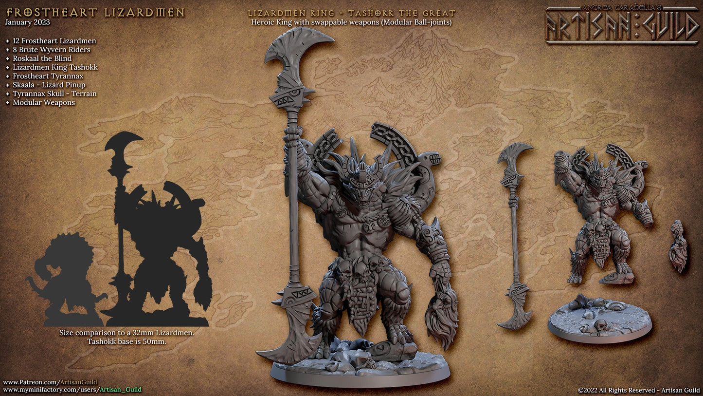Lizardman King Tashokk - Artisan Guild