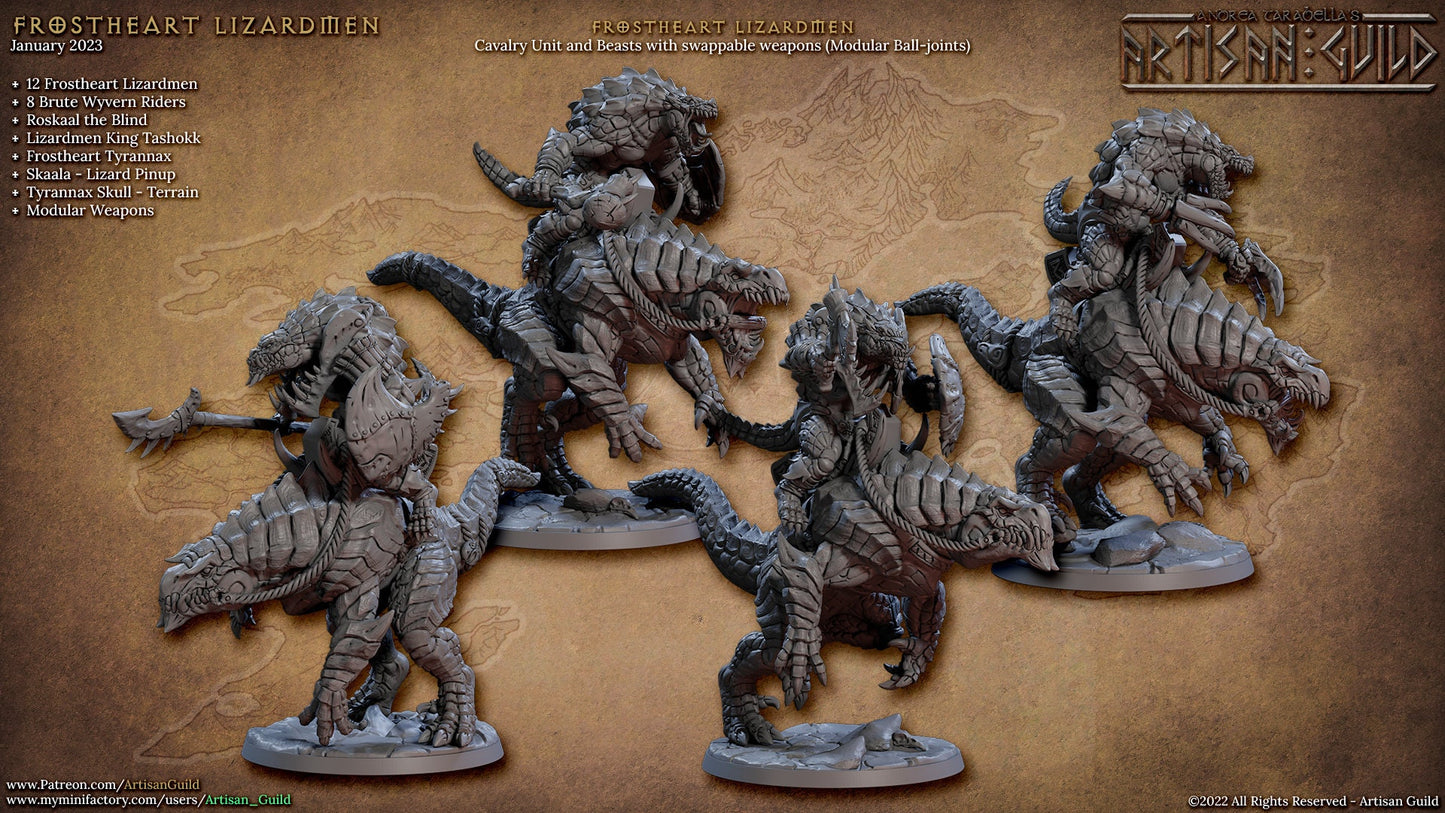 Brute Wyvern Riders, Set 2 (4 Variants Available) - Artisan Guild