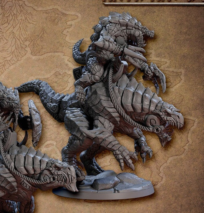 Brute Wyvern Riders, Set 2 (4 Variants Available) - Artisan Guild