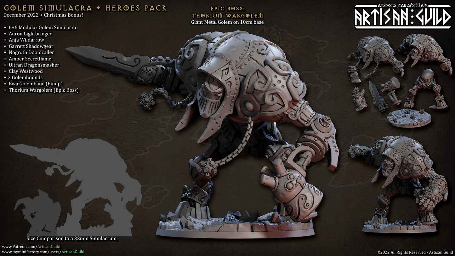 Thorium Wargolem (2 Variants Available) - Artisan Guild