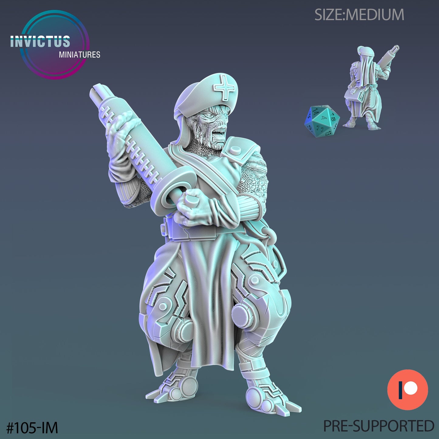 Alien Worker Set 2 (4 Variants Available) - Invictus Miniatures