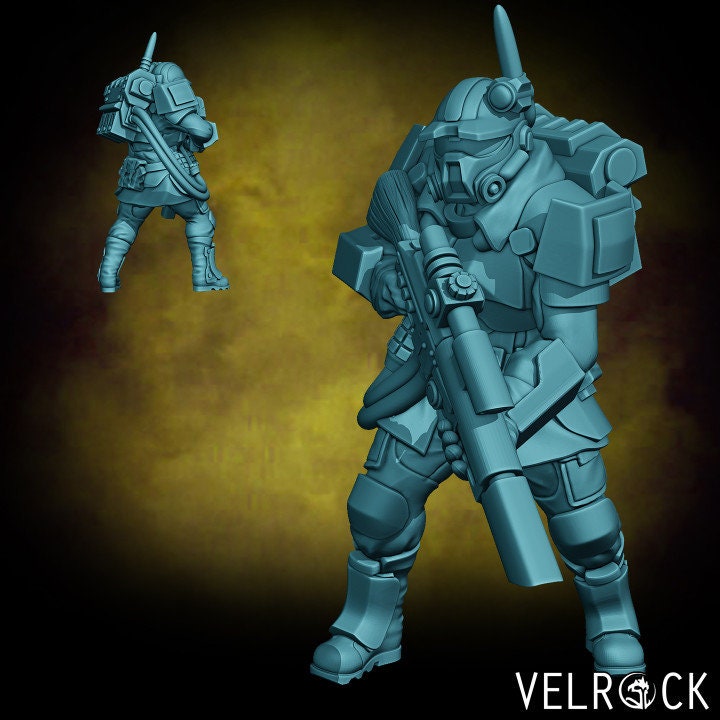 Tempest Guardsmen Elites - Male Squad (8 Variants Available) - Velrock