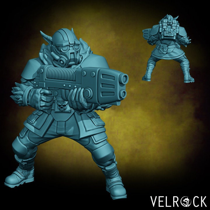 Catian Shock Troopers - Energy Guns (4 Variants Available) - Velrock