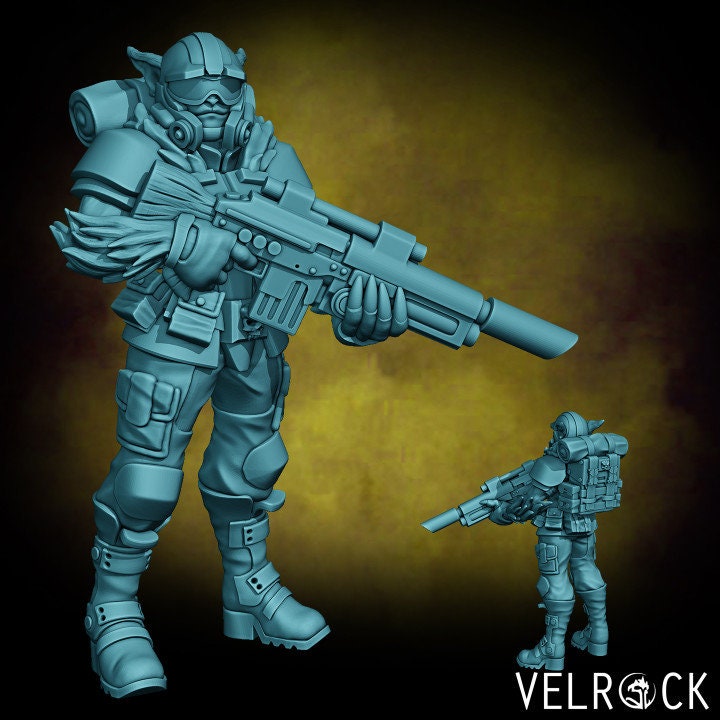 Catian Shock Troopers - Laser Guns (8 Variants Available) - Velrock
