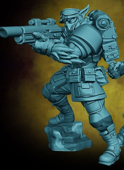 Catian Shock Troopers - Laser Guns (8 Variants Available) - Velrock