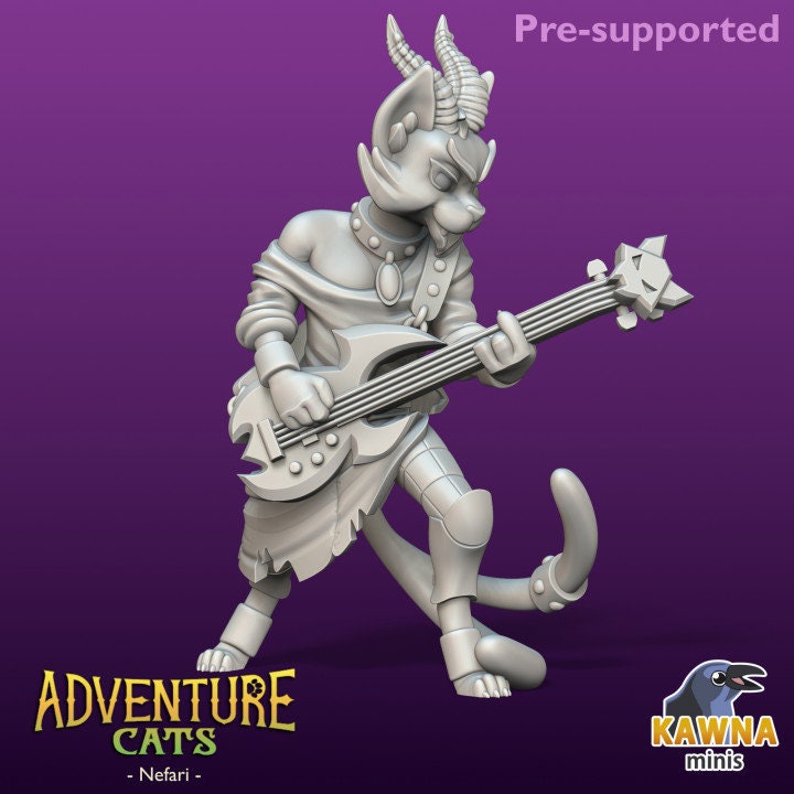 Nefari Bard (2 Variants Available) - Kawna Minis