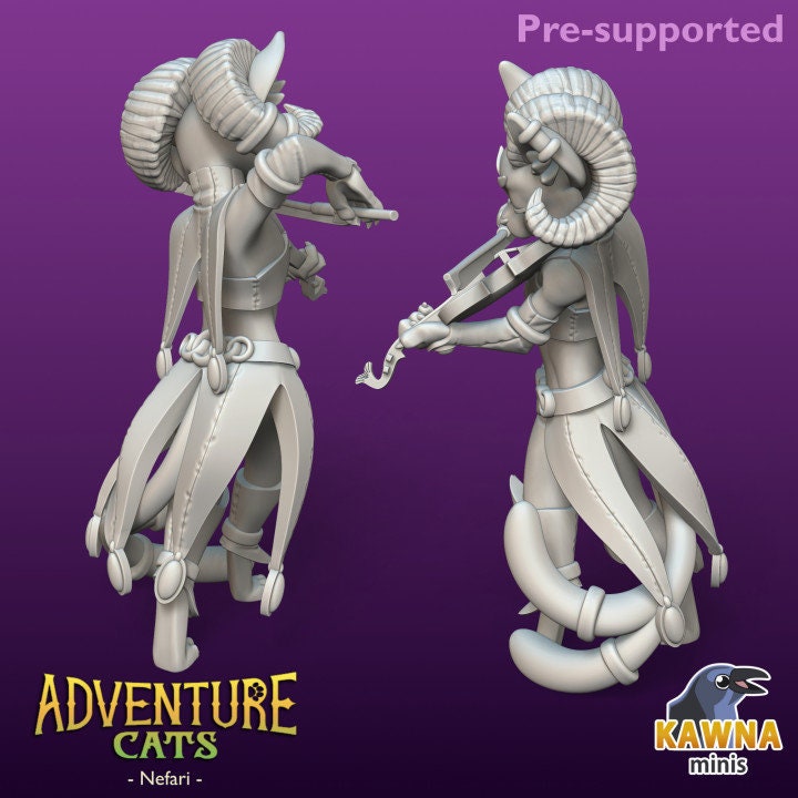 Nefari Bard (2 Variants Available) - Kawna Minis