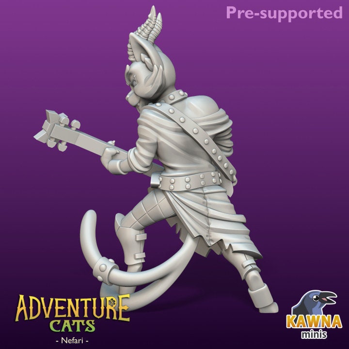 Nefari Bard (2 Variants Available) - Kawna Minis