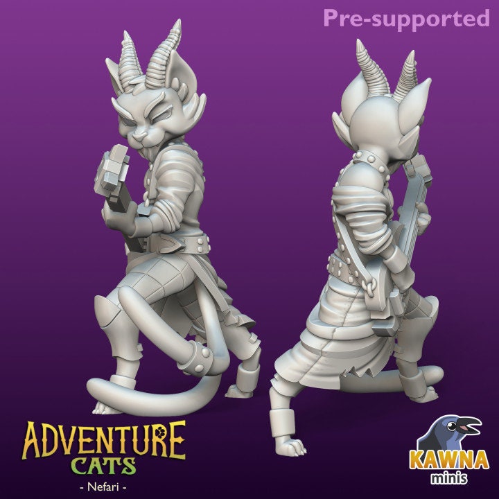 Nefari Bard (2 Variants Available) - Kawna Minis