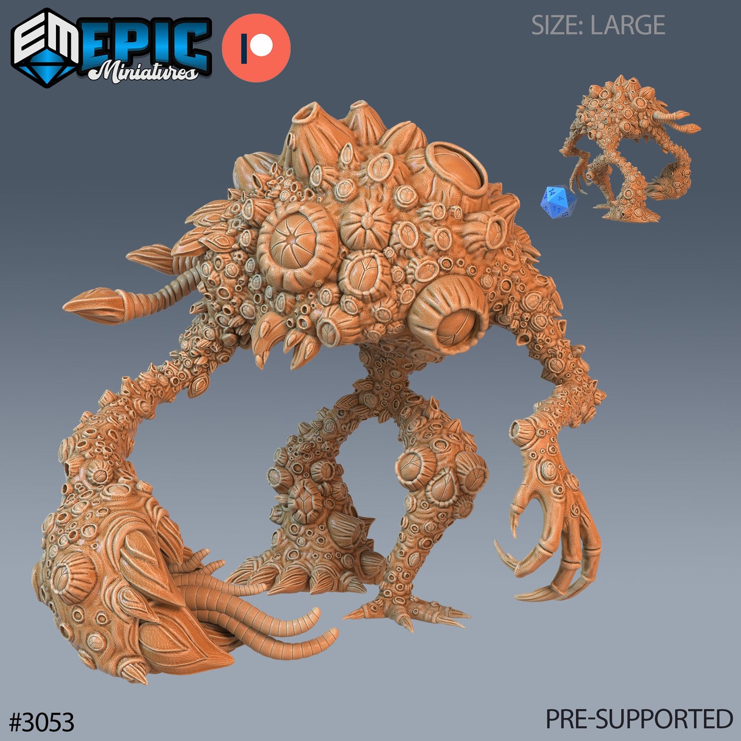 Fungus Golem (6 Variants Available) - Epic Miniatures