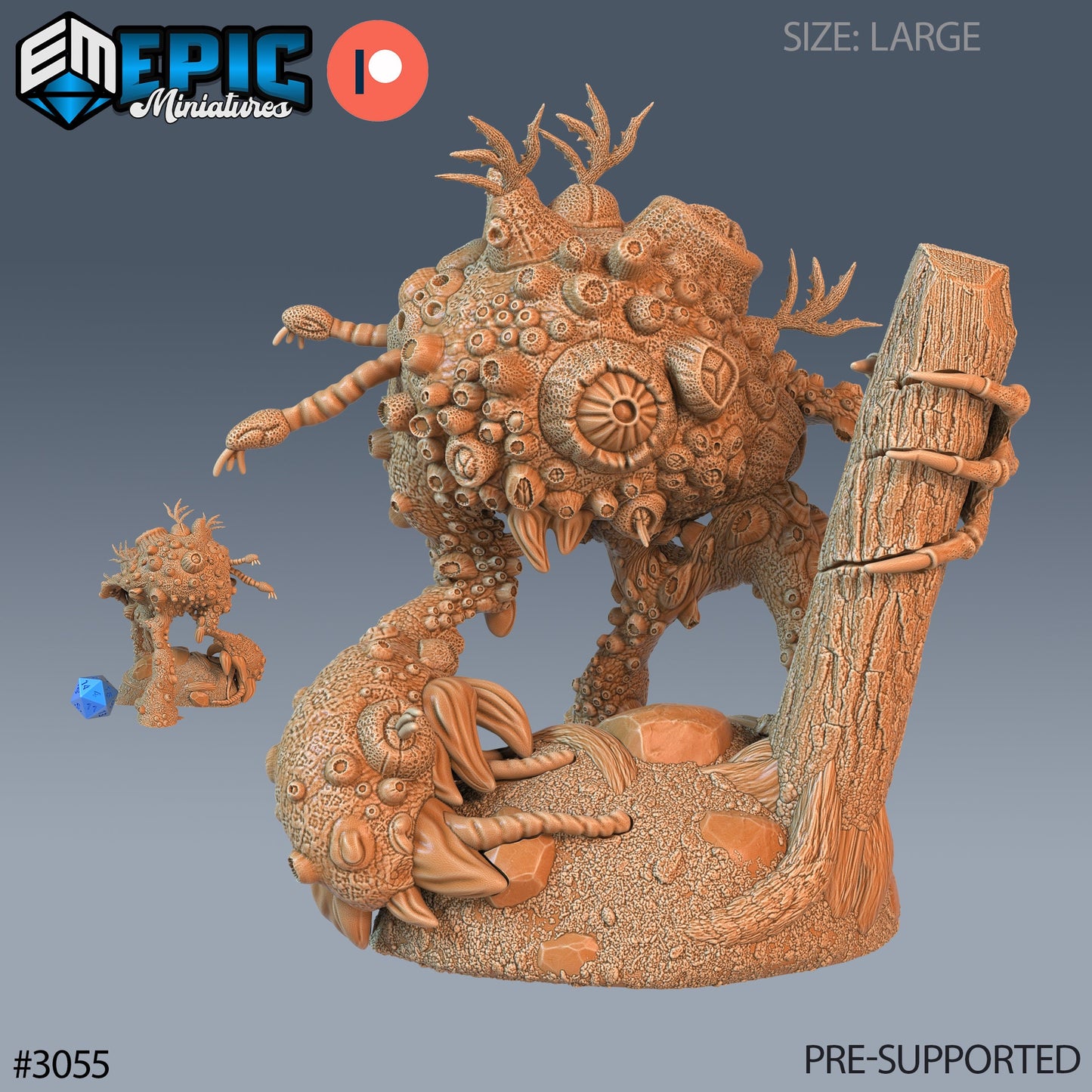 Fungus Golem (6 Variants Available) - Epic Miniatures