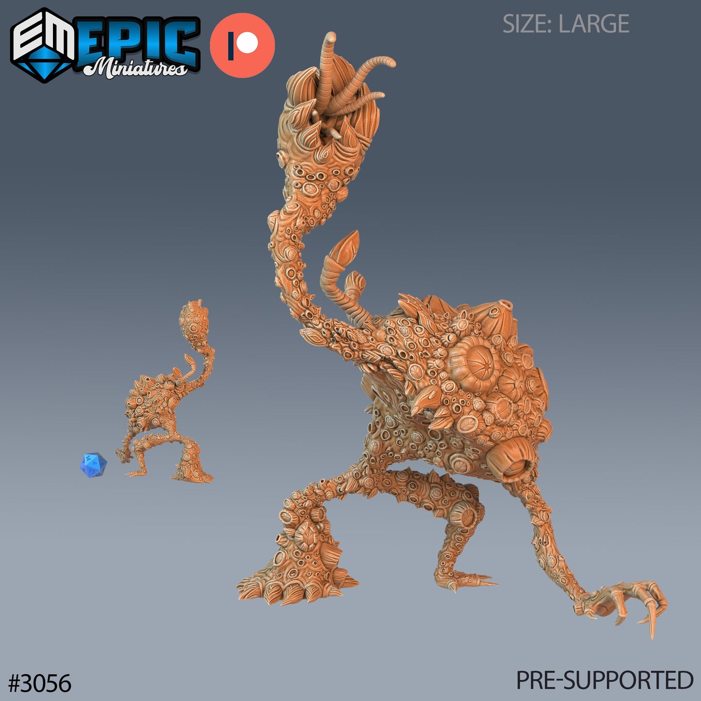 Fungus Golem (6 Variants Available) - Epic Miniatures