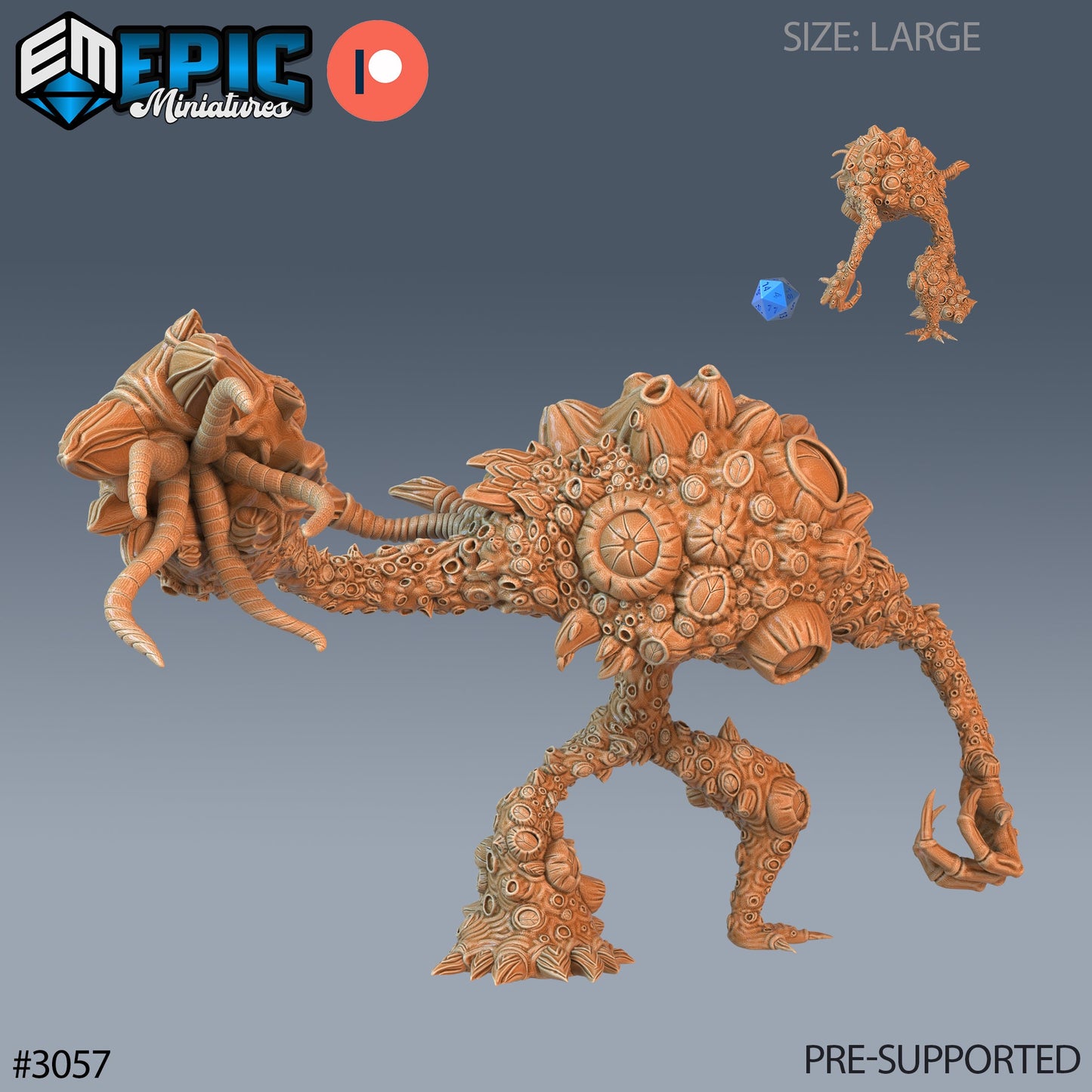 Fungus Golem (6 Variants Available) - Epic Miniatures