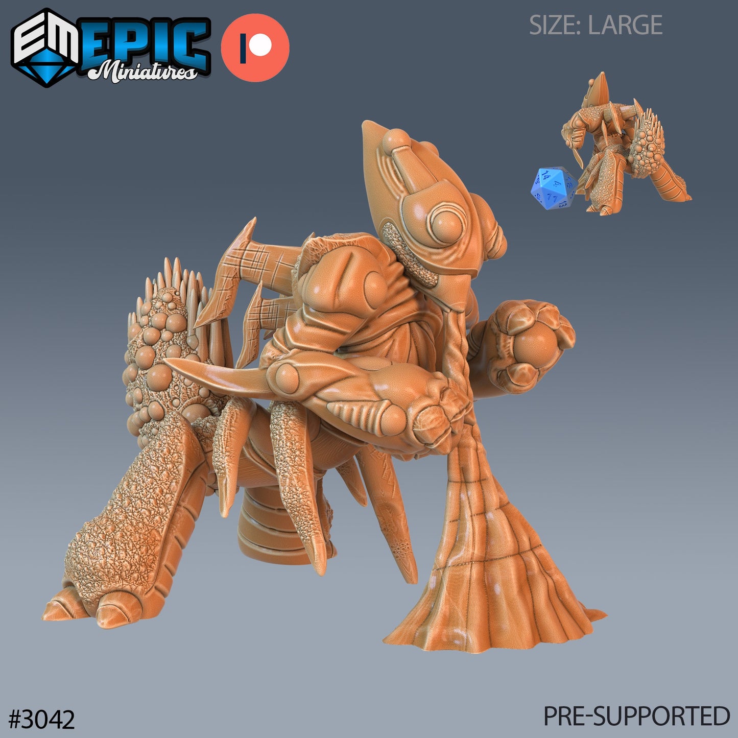 Spider Mushroom (3 Variants Available) - Epic Miniatures