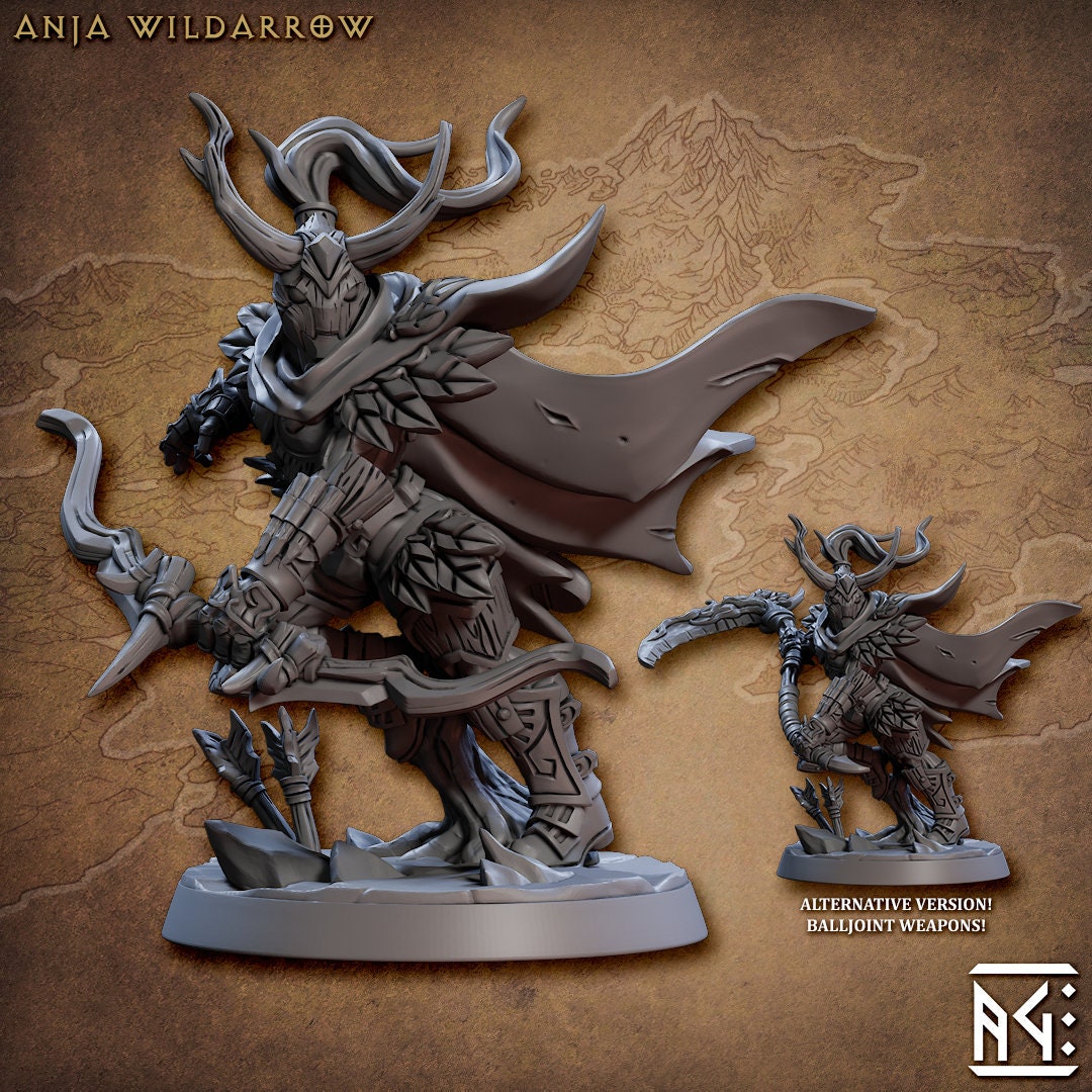 Anja Wildarrow (2 Variants Available) - Artisan Guild
