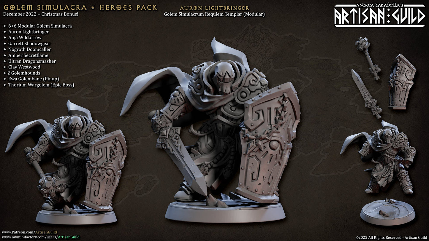 Auron Lightbringer (2 Variants Available) - Artisan Guild
