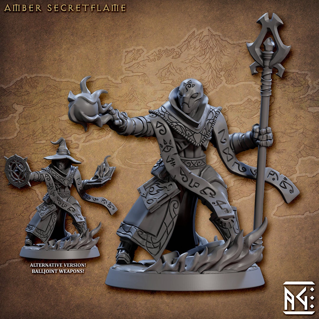 Amber Secretflame (2 Variants Available) - Artisan Guild
