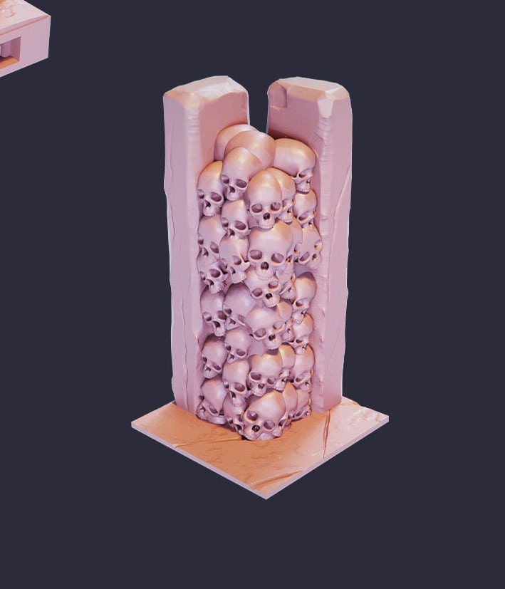 Modular Desert Tiles, Wall Set (OpenLock) - Epic Miniatures