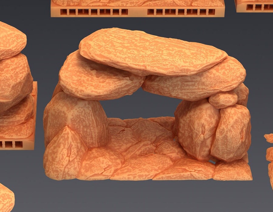 Modular Rock Tiles, Scatter Set - Epic Miniatures