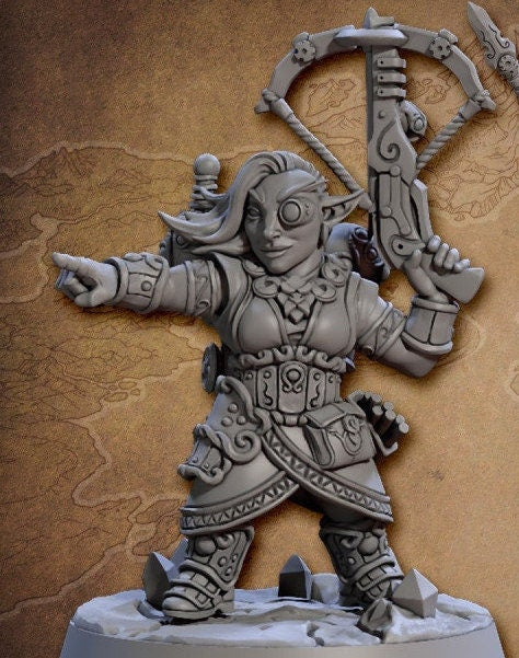 Golemmar Gnome E (2 Variants Available) - Artisan Guild