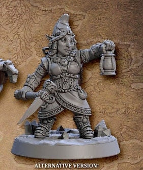 Golemmar Gnome D (2 Variants Available) - Artisan Guild