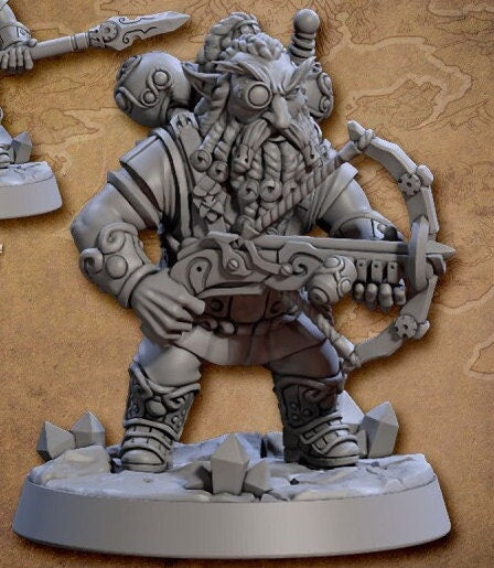 Golemmar Gnome B (2 Variants Available) - Artisan Guild