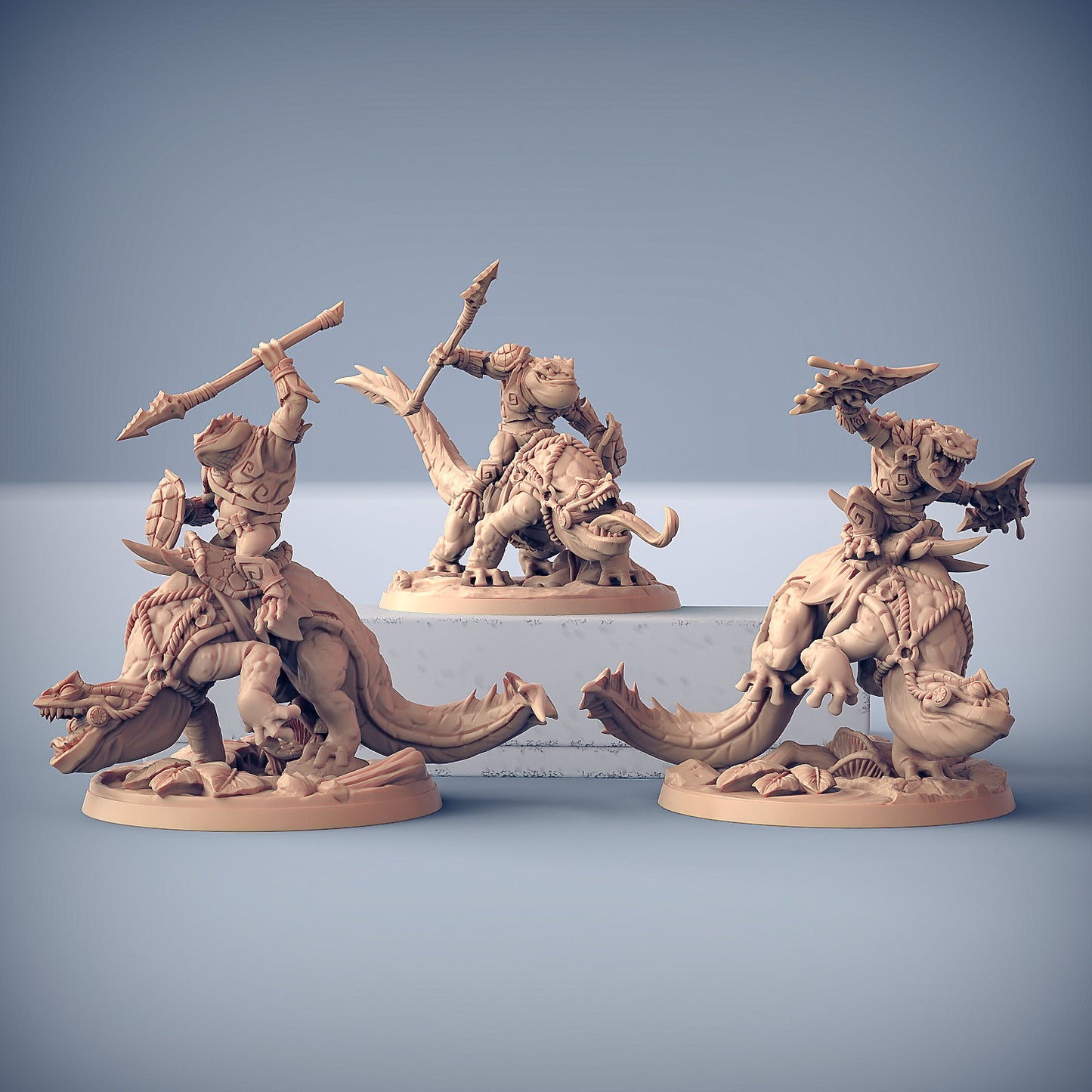 Gorun Salamander Riders (3 Variants Available) - Artisan Guild