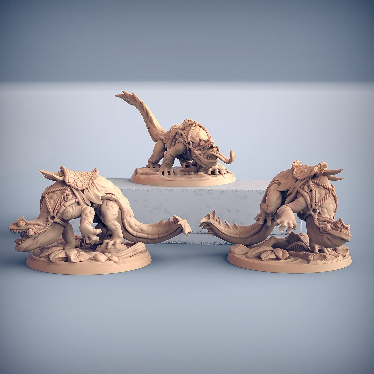Gorun Salamander Riders (3 Variants Available) - Artisan Guild