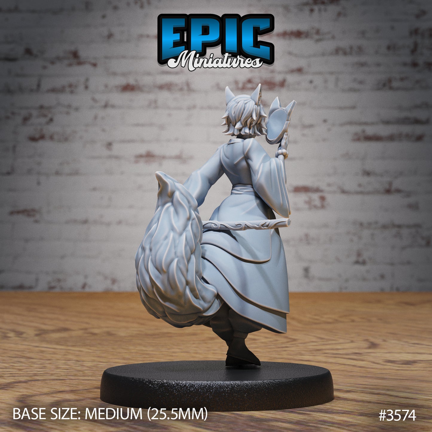 Kitsune Spirit Warrior (3 Variants Available) - Epic Miniatures