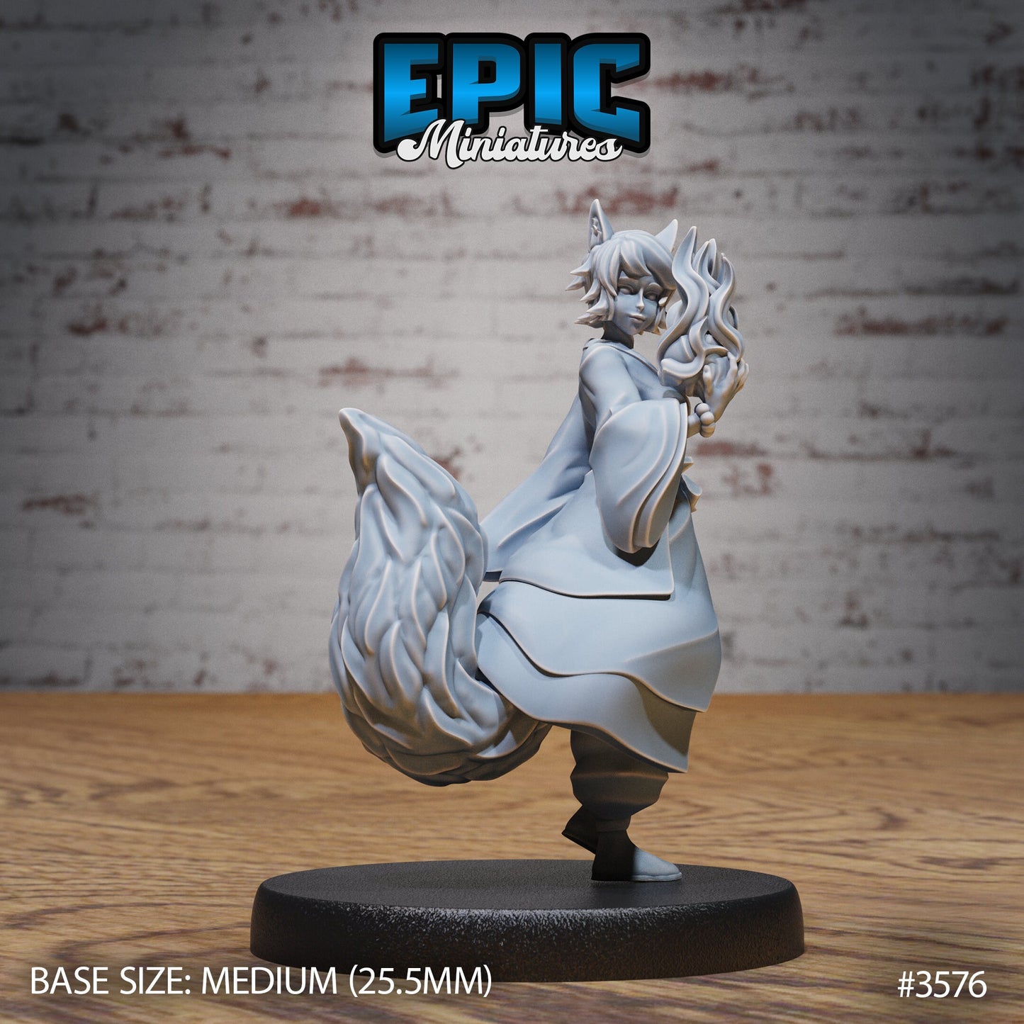 Kitsune Spirit Warrior (3 Variants Available) - Epic Miniatures
