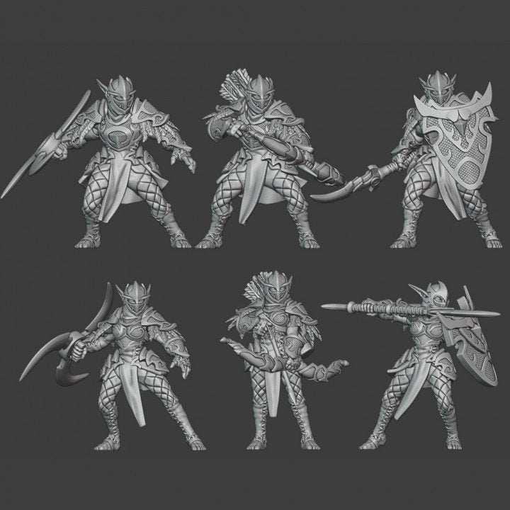 Night Elf Sentinel (6 Variants Available) - Velrock