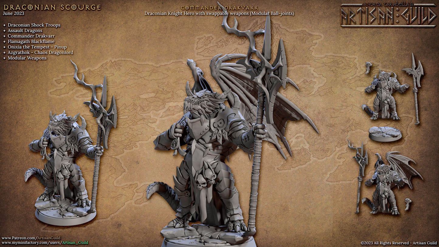 Commander Drak'Varr (2 Variants Available) - Artisan Guild