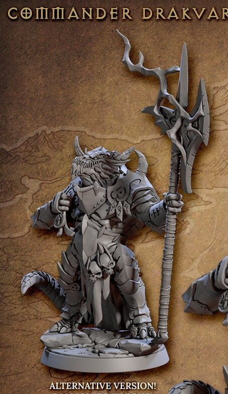 Commander Drak'Varr (2 Variants Available) - Artisan Guild