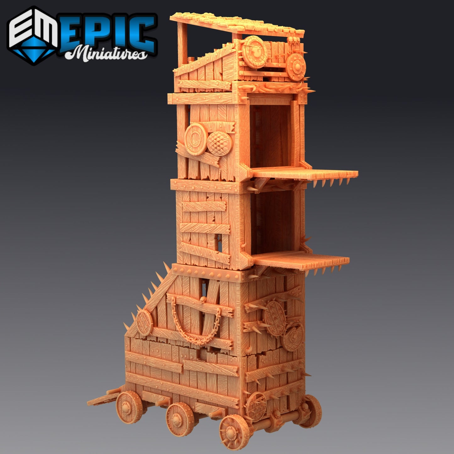 Siege Tower (2 Variants Available) - Epic Miniatures