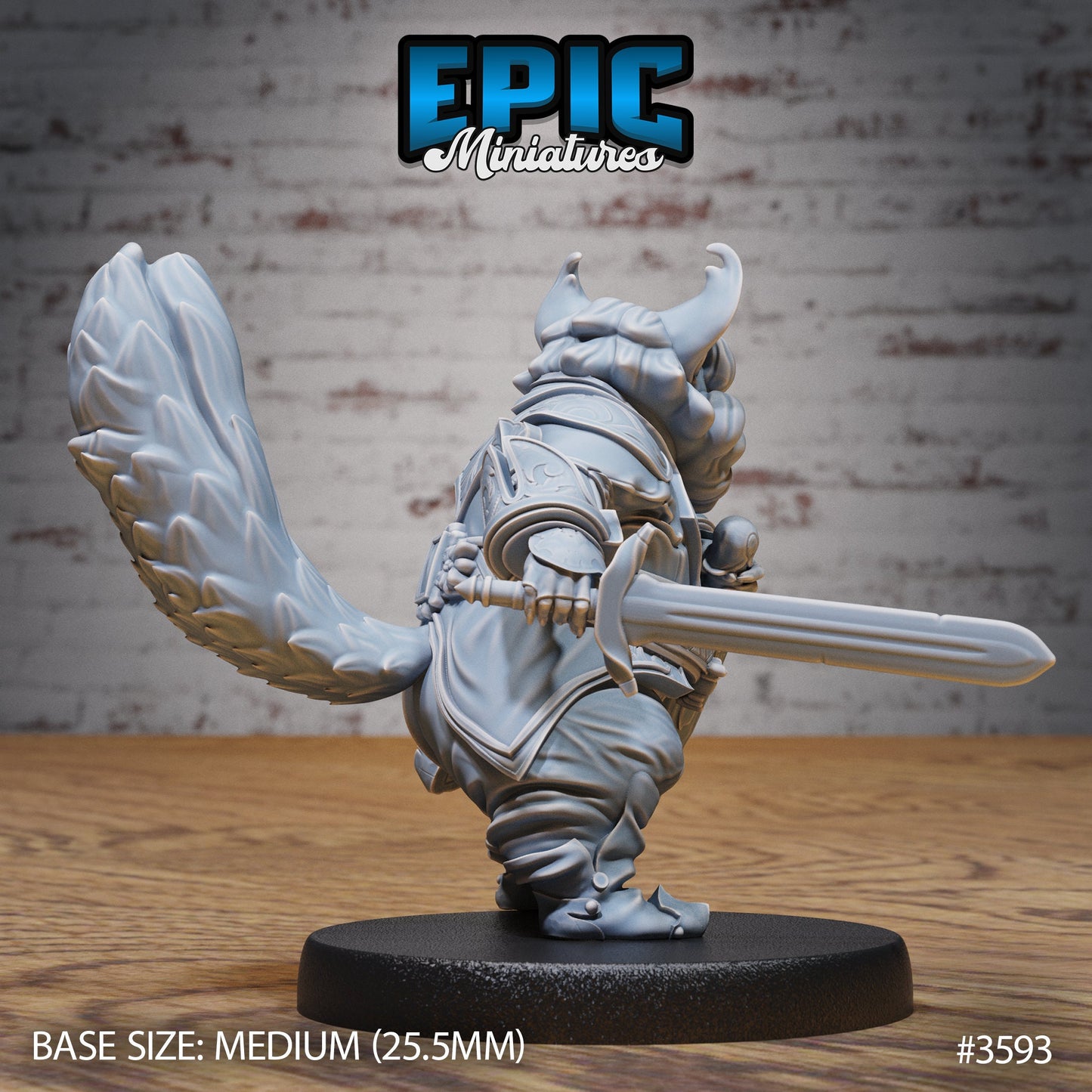 Eastern Cat Folk (3 Variants Available) - Epic Miniatures