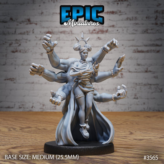 Divine Hands Priestess (3 Variants Available) - Epic Miniatures