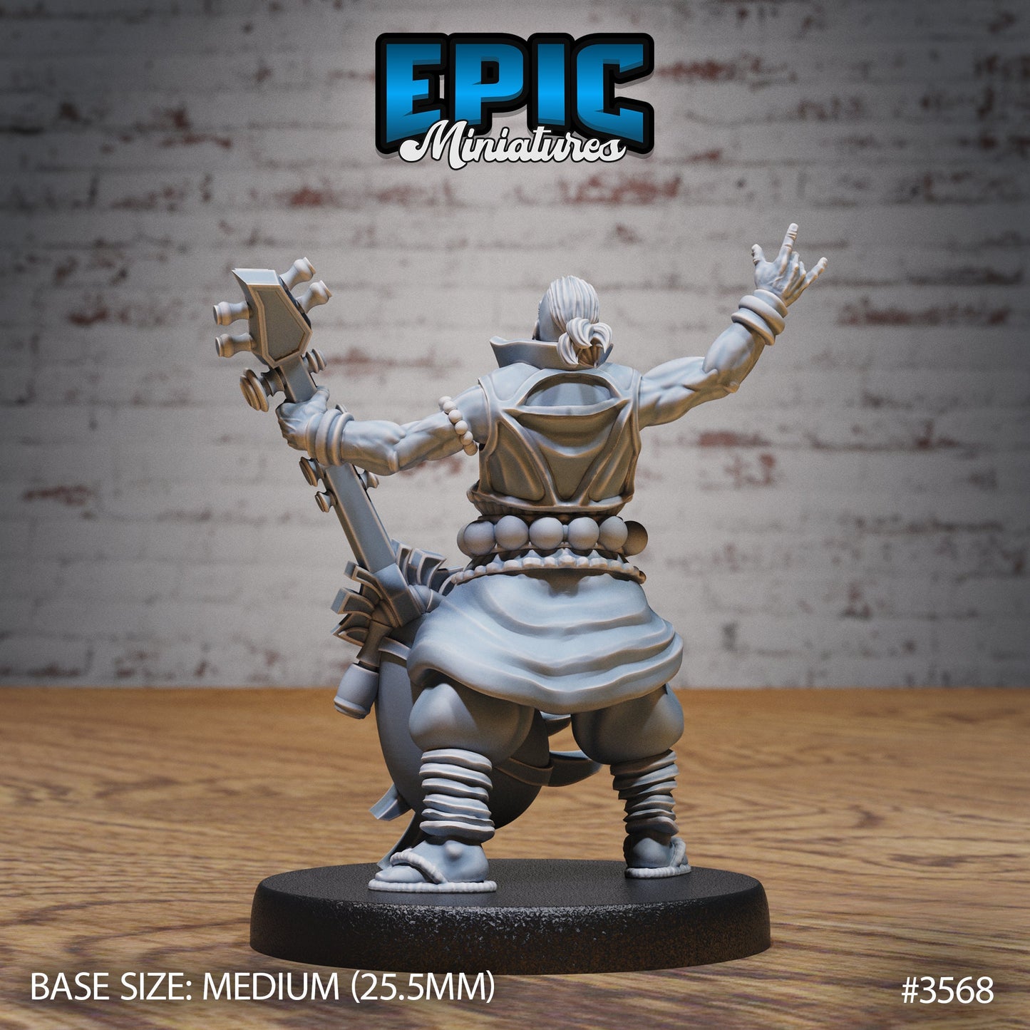 Orient Metal Bard (3 Variants Available) - Epic Miniatures
