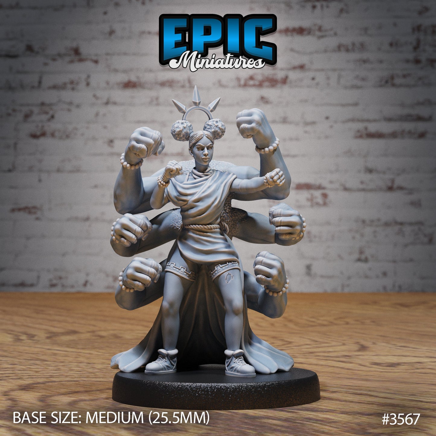 Divine Hands Priestess (3 Variants Available) - Epic Miniatures