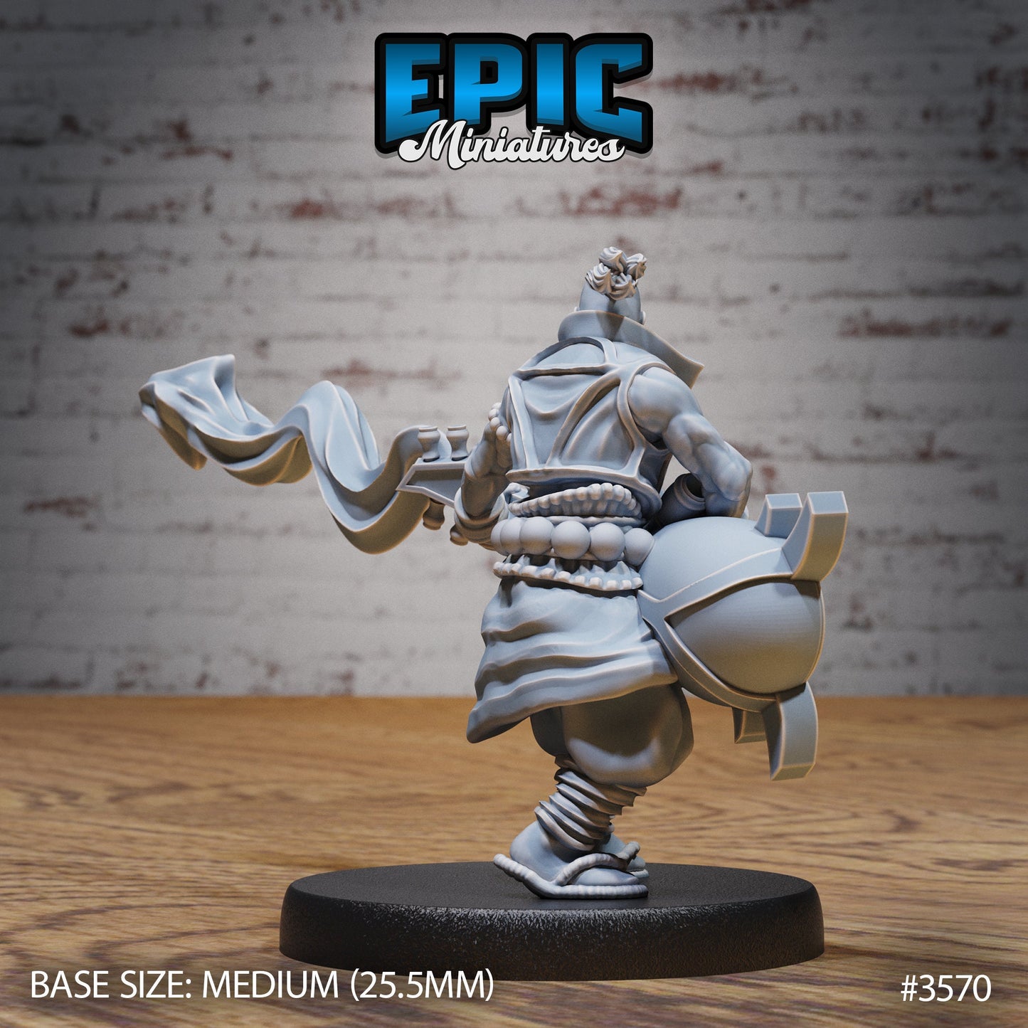 Orient Metal Bard (3 Variants Available) - Epic Miniatures