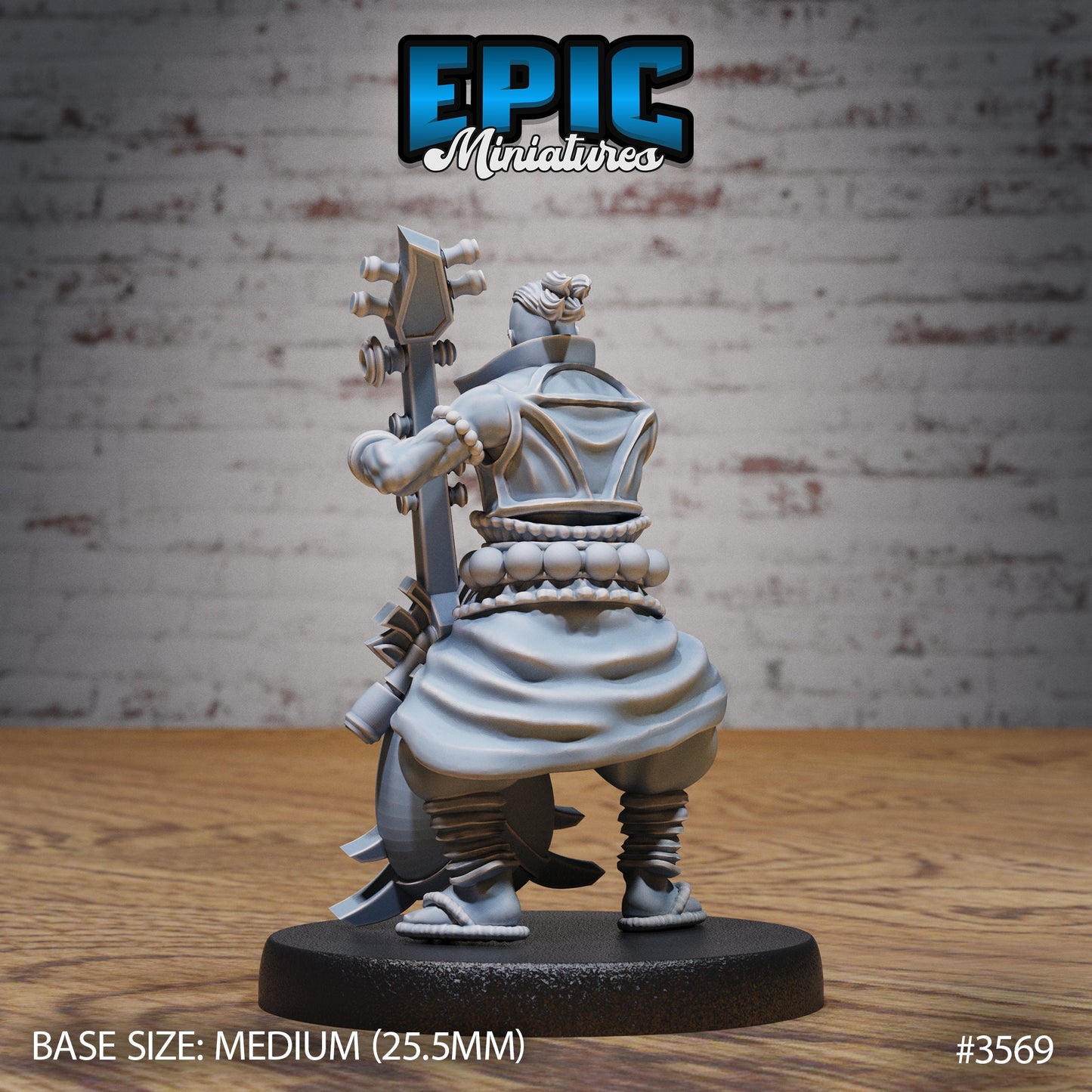 Orient Metal Bard (3 Variants Available) - Epic Miniatures