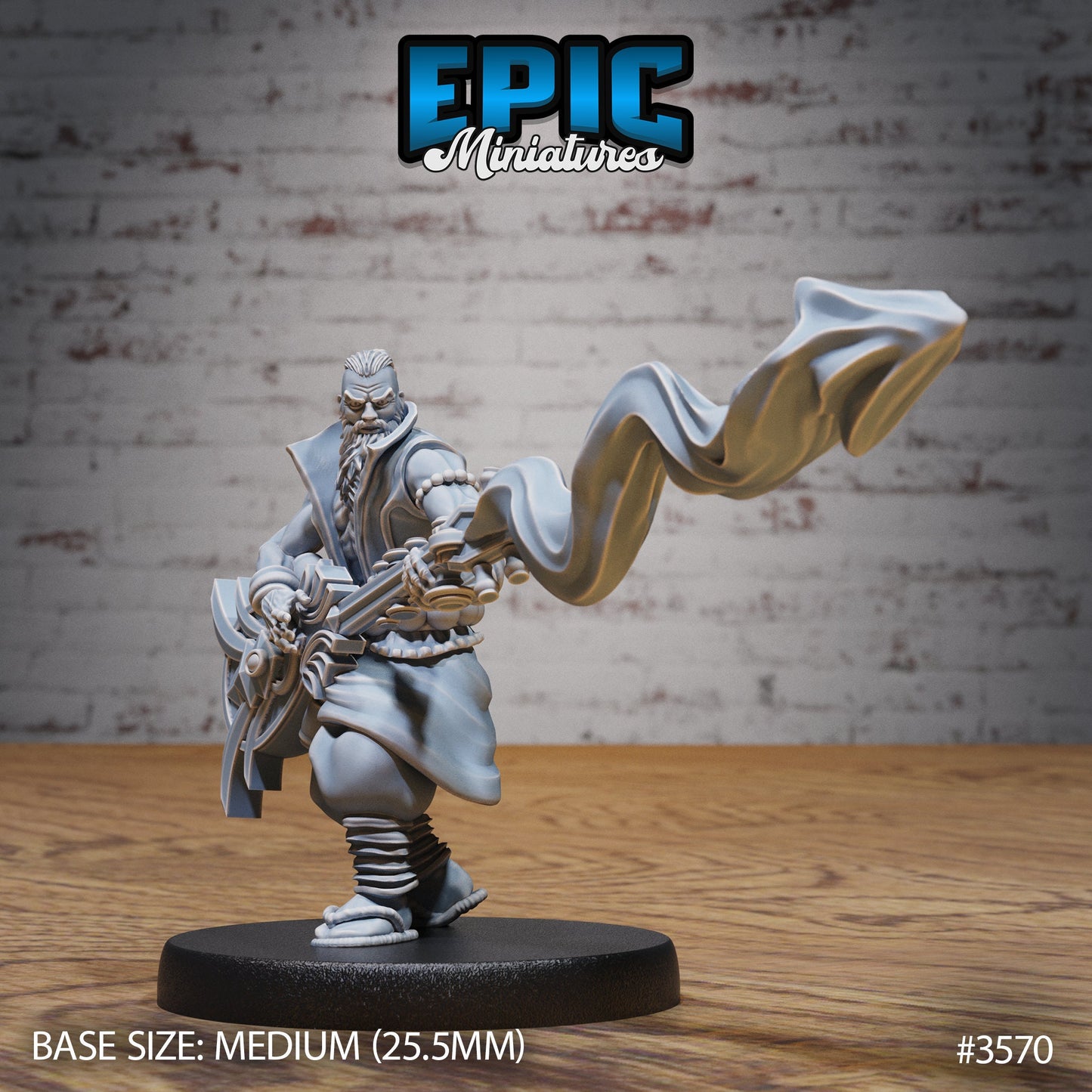 Orient Metal Bard (3 Variants Available) - Epic Miniatures